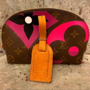 AUTHENTIC Louis Vuitton Luggage Tag, Small